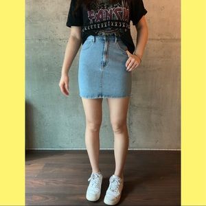 Denim skirt brandy Melville